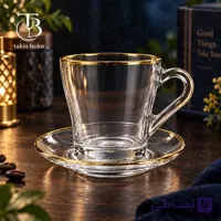 فنجان نعلبکی بلینک مکس – مدل KTZB36 – لب طلا