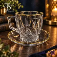 فنجان نعلبکی بلینک مکس – مدل KTZB125 – لب طلا