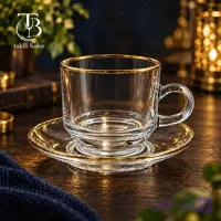 فنجان نعلبکی بلینک مکس – مدل KTZB58 – لب طلا