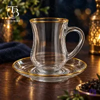 فنجان نعلبکی بلینک مکس – مدل KTZB146 – لب طلا