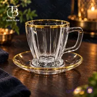 فنجان نعلبکی بلینک مکس – مدل KTZB143 – لب طلا