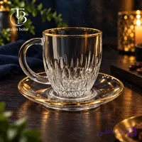 فنجان نعلبکی بلینک مکس – مدل KTZB138 – لب طلا