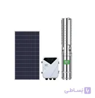 پمپ آب خورشیدی 1 اینچ عمق ۸۰ متر با 4 پنل خورشیدی برند DIFFUL