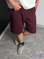 شلوارک پارچه پنبه 2 پوسته گرم دار
