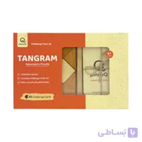 پازل چوبی تانگرام ساده