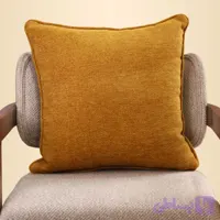 کاور کوسن رنگ خردلی