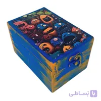 جعبه چوبی طرح هیولا
