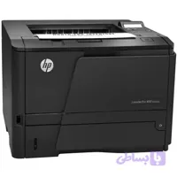 پرینتر استوک لیزری hp مدل 401dne تک کاره پشت و رو زن شبکه