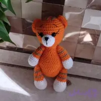 عروسک بافتنی ببر