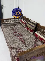 رومیزی چاپ قلمکار شیخی سایز ۱۳۵ در ۲۰۰ طرح سرو