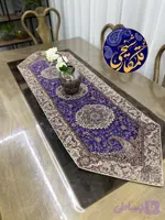 رانر ابریشمی درجه یک، طرح لچک‌ترنج و بته‌جقه، زمینه