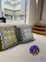 روکوسنی چاپ قلمکار شیخی طرح گلیم ۴۰×۴۰