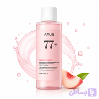 تونر آبرسان و روشن کننده آنوا مدل NIACIN + PEACH کد +77 مناسب برای انواع پوست حجم ۲۵۰ میلی لیتر اصل