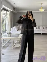 شومیز و شلوار شیشه ای