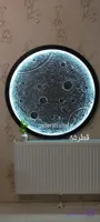 تابلو دکوراتیو طرح ماه کامل،ارسال رایگان (ابعادمختلف)