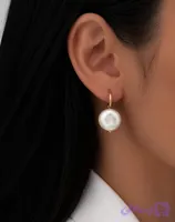 گوشواره مروارید طبیعی گرد فیلاروس