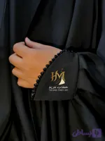 چادر جَده طرح لاله با دور مچ پیلی دارسنگدوزی شده