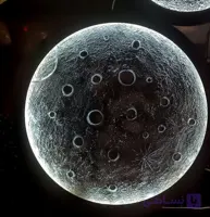 تابلو دکوراتیو مشکی ماه
