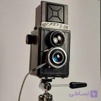 دوربین عکاسی لوبیتل ۲ ساخت شوروی با تمام قطعات فابریک و پایه(دهه ۵۰)
