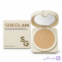 پنکک کرم پودری شیگلم مدل Skin-Focus High Coverage Powder Foundation