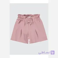 شلوارک زنانه مجلسی صورتی خنک TAMNOON تا سایز ۵۰