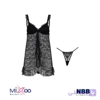 لباس خواب زنانه توری ان بی بی (NBB) |کد 3348
