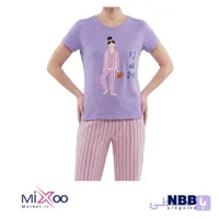 ست تی‌شرت و شلوار راحتی زنانه ان‌بی‌بی (NBB) | کد 68334