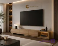 میز تلویزیون MDF مدل مدرن 200 سانتی‌متری | کابینت مازندران