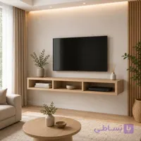 میز تلویزیون دیواری ساده و شیک | کابینت مازندران