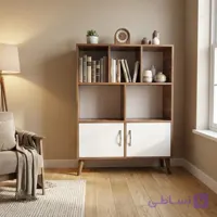 کتابخانه مینیمال سه طبقه مدل 08