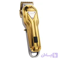 ماشین اصلاح موی سر وی جی آر مدل V-134 با موتور لرزشی قوی، تیغه استیل کروم ضد زنگ، باتری 2500 میلی‌آمپر با 300 دقیقه شارژدهی، نمایشگر LCD میزان باتری و زمان روغن‌کاری، 4 شانه اصلاح قفل‌شونده و اهرم تنظیم طول اصلاح