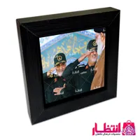 قاب کاشی شهید حاج قاسم سلیمانی