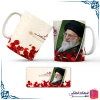 لیوان سرامیکی طرح رهبری