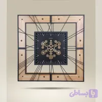 دیواری مربعی استیل چوب شوبرت (چرخ دنده متحرک) 90 سانت