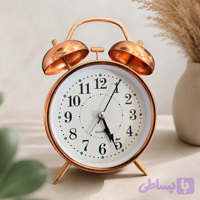 رومیزی فلزی کلاسیک چراغ دار 30 سانتی (کد FU4SM)