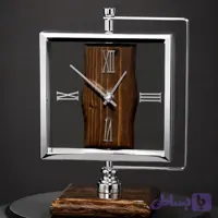 رومیزی چوب و استیل آرتمیس مربعی