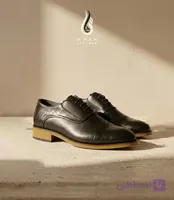 کفش چرم دست دوز مردانه کلاسیک کد 1353