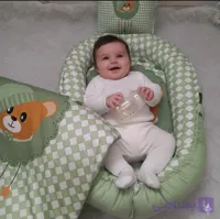 ست تشک گارددار و آغوشی مخمل چاپی طرح تدی