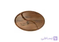 سینی مزه طرح موج دار