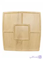 سینی مزه مستطیلی طرح دار
