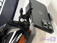 هولدر موبایل روی فک کلاه کاسکت با گردش ۳۶۰ وارداتی