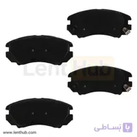 لنت ترمز جلو خودرو لنت پارس کد 23891 دو جفت مناسب برای چانگان CS35 پلاس