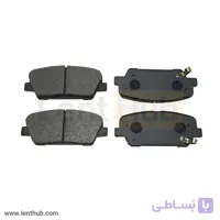 لنت ترمز عقب خودرو های-کیو مدل SP1247 دو جفت مناسب برای هیوندای سانتافه 2400 و 3500cc اصیل