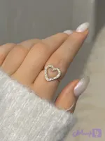 انگشتر استیل قلب❤️