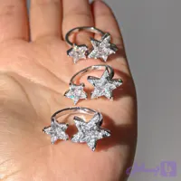 انگشتر ستاره جواهری✨
