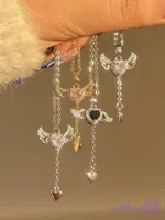 گردنبند قلب بالدار✨