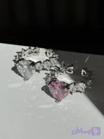 انگشتر قلب فول نگین😍