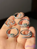 کالکشن انگشترای مار🐍