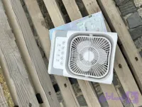 پنکه و مینی کولر شارژی رومیزی قابل حمل مدل Portable Mini Air Cooler Fan