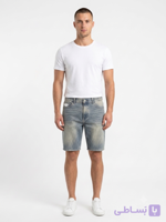 شلوارک مردانه طرح جین برند  Denim کد ۱۲۴